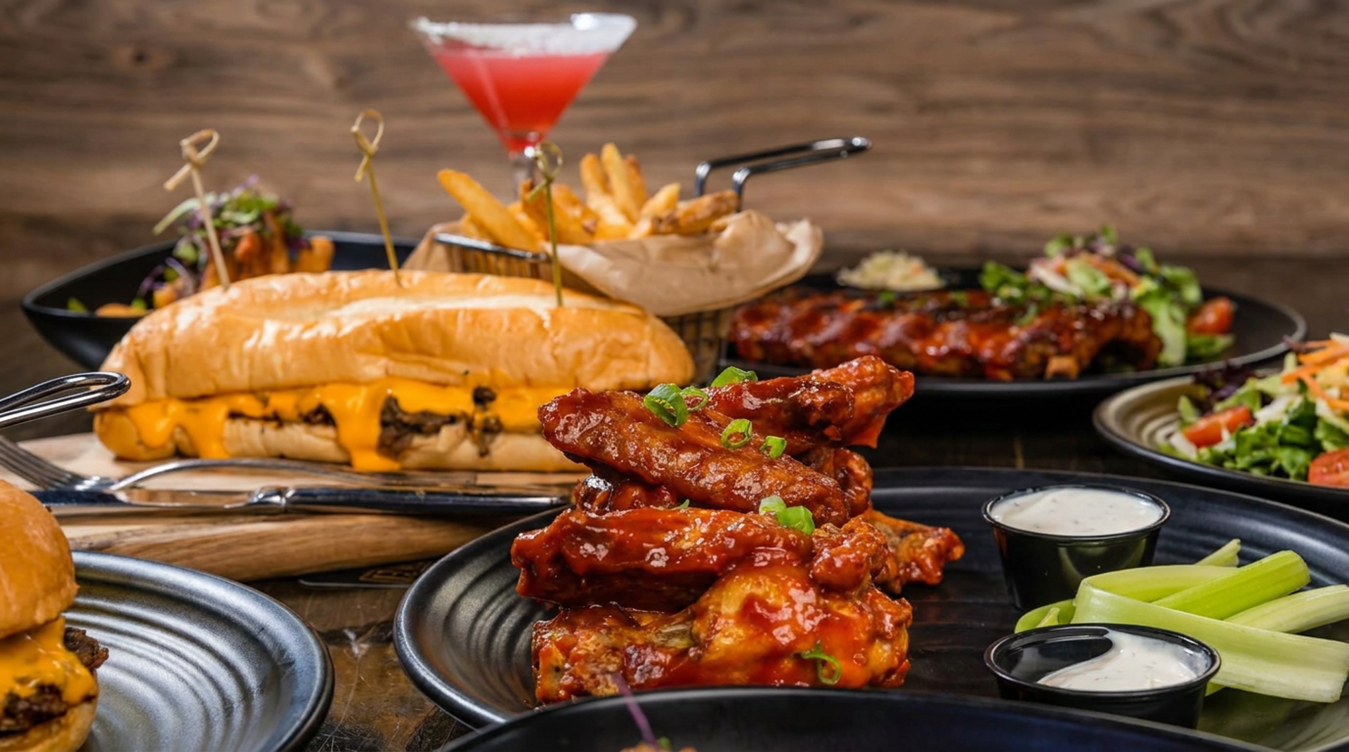 More than bar food